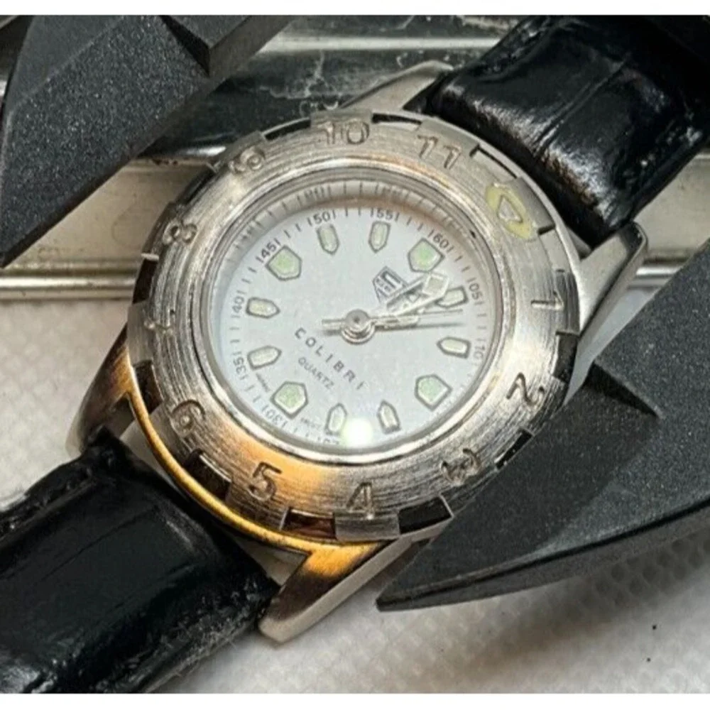 Desirable CX Gear watch set by Colibri, original tin papers, new old stock, runs
